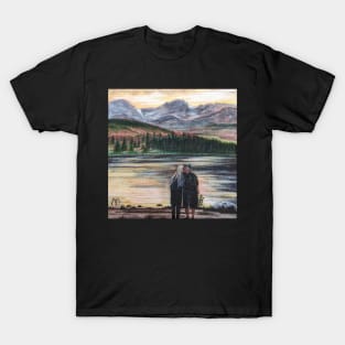 Love at the Lake in the Mountains T-Shirt